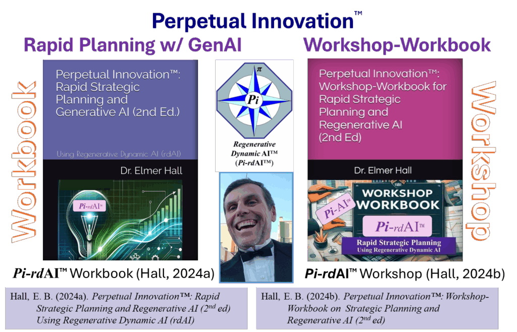 Books and workbooks on rdAI-powered strategic planning